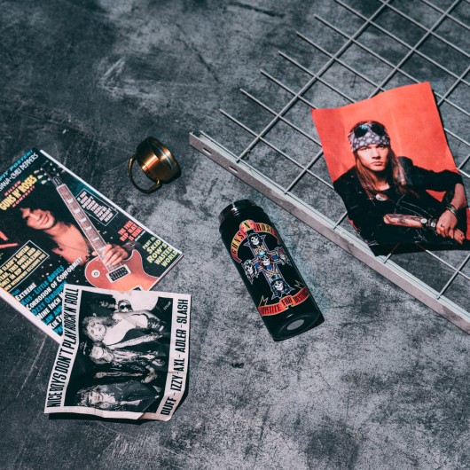 BOTTIGLIA METALLICA TERMICA HOT&COLD 550ML GUNS N ROSES