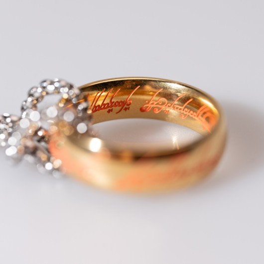PORTACHIAVI IL SIGNORE DEGLI ANELLI ANELLO UNICO