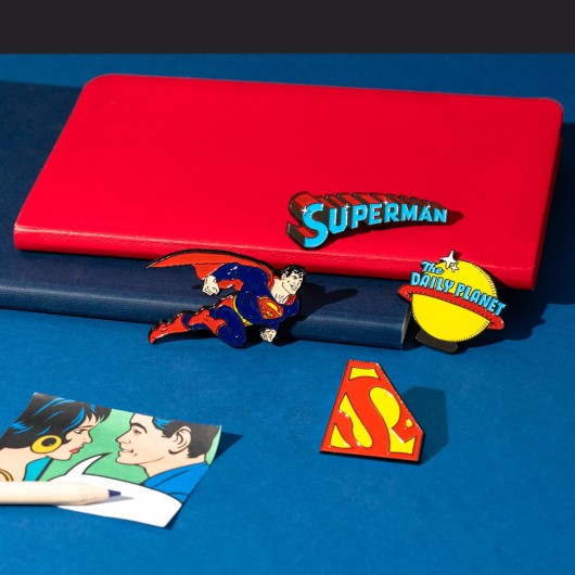 SET DI 4 SPILLETTE DC COMICS SUPERMAN