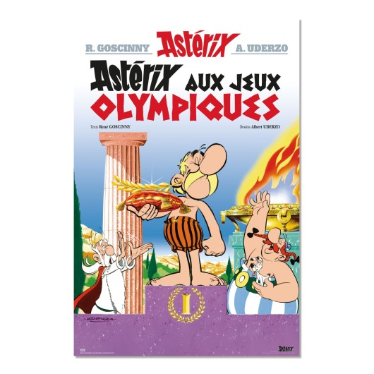 POSTER ASTERIX ALLE OLIMPIADI