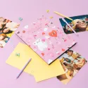 ALBUM FOTO SOFT 96 TASCHE 13X20CM BE MY VALENTINE