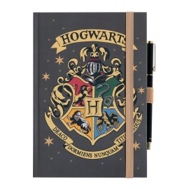 QUADERNO PREMIUM A5 CON PENNA HARRY POTTER HOGWARTS