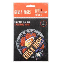 SET DE 3 TOPPE GUNS N ROSES 2
