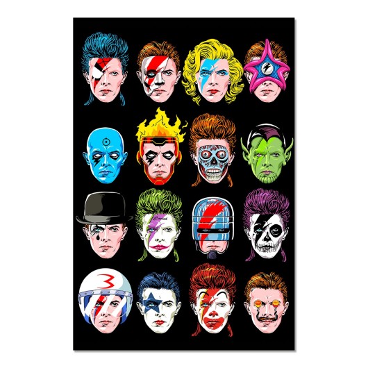 POSTER BUTCHER BILLY THE FLOATING HEADS OF DAVID