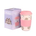 BICCHIERE DI CERAMICA CON TAPPO PUSHEEN MOMENTS
