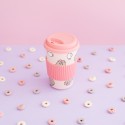 BICCHIERE DI CERAMICA CON TAPPO PUSHEEN MOMENTS
