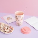 BICCHIERE DI CERAMICA CON TAPPO PUSHEEN MOMENTS