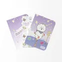 PACK 3 QUADERNI A6 BT21 THE JOURNEY RJ