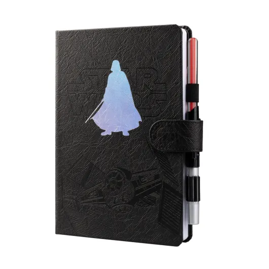 QUADERNO PREMIUM A5 CON PENNA SPADA LASER STAR WARS DARTH VADER