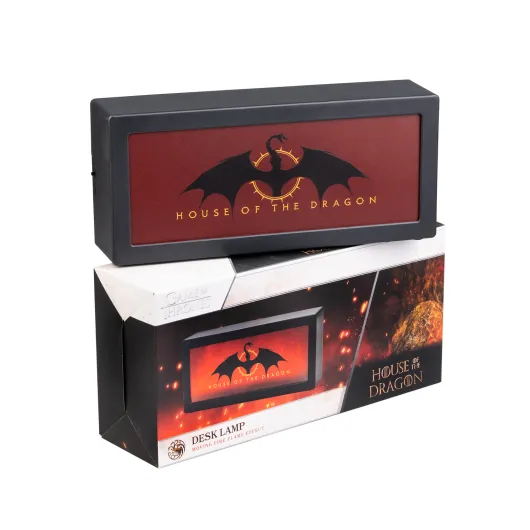 LAMPADA IL TRONO DI SPADE HOUSE OF THE DRAGON - TARGARYEN