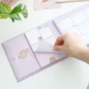 PLANNER SETTIMANALE CON NOTE ADESIVE PUSHEEN MOMENTS