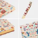 SET QUADERNO PREMIUM A5 CON PENNA FRIDA KAHLO VIVA LA VIDA