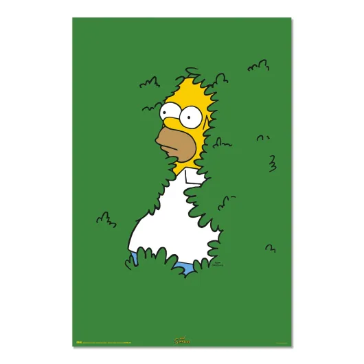 POSTER THE SIMPSONS HOMER SIEPE