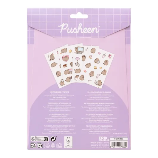 STICKERS ADESIVI PUSHEEN MOMENTS