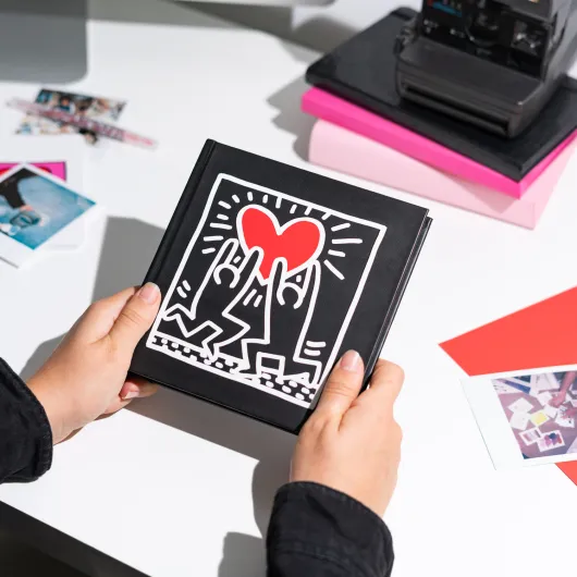 ALBUM FOTO 16X16CM 24 PAGINE AUTOADESIVE KEITH HARING
