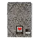 CARTELLINA KEITH HARING