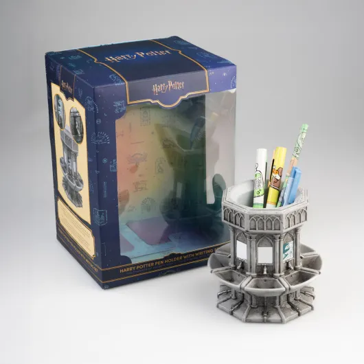 PORTAPENNE CON SET DI SCRITTURA HARRY POTTER