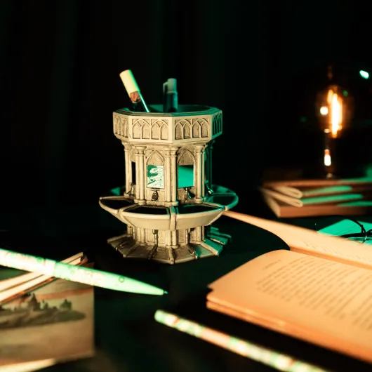 PORTAPENNE CON SET DI SCRITTURA HARRY POTTER