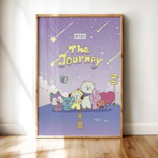 POSTER BT21 THE JOURNEY