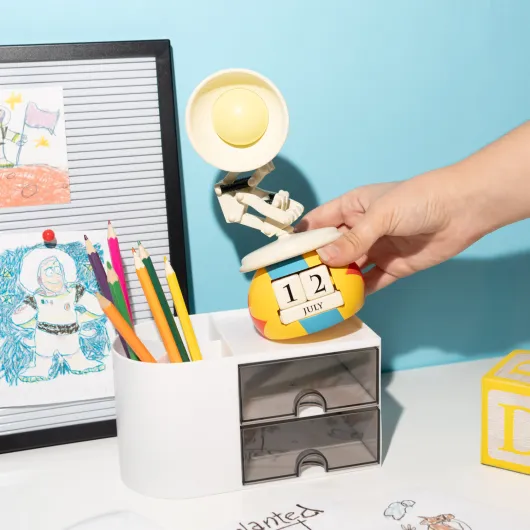 CALENDARIO PERPETUO 3D DISNEY PIXAR LUXO E PIXAR BALL