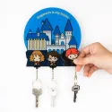 COLGADOR DE LLAVES CON LLAVERO HARRY POTTER
