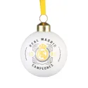 SET DE 4 BOLAS DE NAVIDAD REAL MADRID