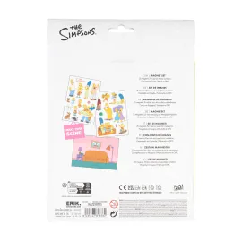 SET DI CALAMTITE FUSTELLATE THE SIMPSONS FAMIGLIA 2