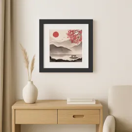 CORNICE 30X30 CM MDF NERO 2