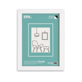 CORNICE A4 29,7 x 21 CM MDF BIANCO