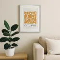 CORNICE 50X70 CM MDF ARGENTO