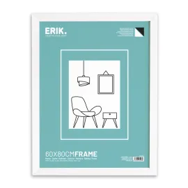 CORNICE 60X80 CM MDF BIANCO