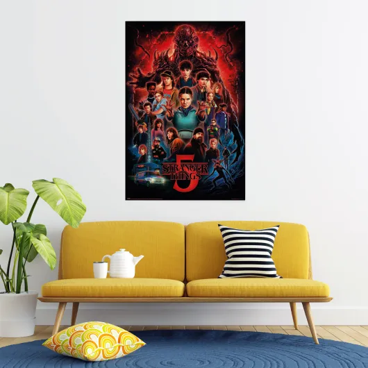 POSTER STRANGER THINGS STAGIONE 5
