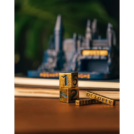 CALENDARIO PERPETUO 3D HARRY POTTER HOGWARTS