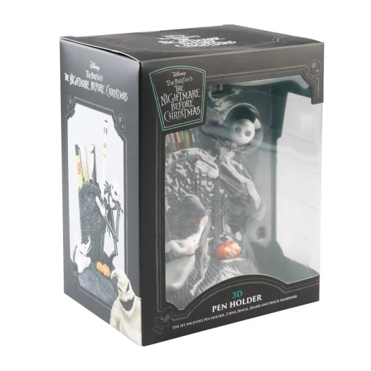 PORTAPENNE CON SET DI SCRITTURA DISNEY THE NIGHTMARE BEFORE CHRISTMAS