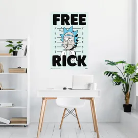 POSTER RICK & MORTY FREE RICK 2