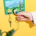 PORTACHIAVI CON GANCIO MINIONS
