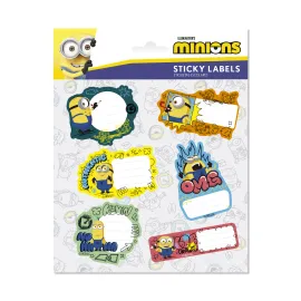 ETICHETTE ADESIVE PREMIUM MINIONS
