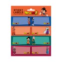 ETICHETTE ADESIVE DRAGON BALL