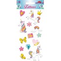 TATUAGGI TEMPORANEI UNICORNI