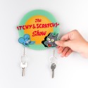 PORTACHIAVI CON GANCIO I SIMPSONS