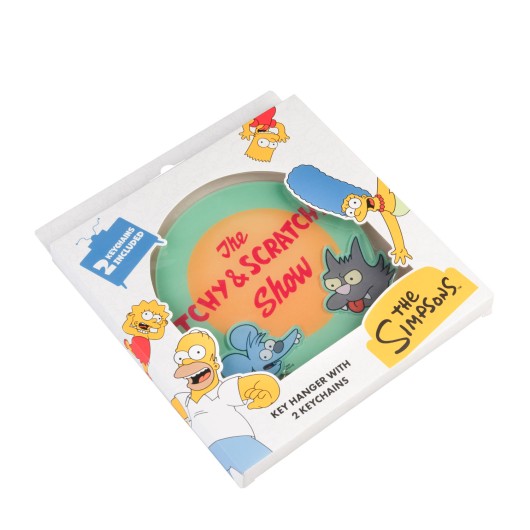PORTACHIAVI CON GANCIO I SIMPSONS