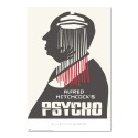 POSTER ALFRED HITCHCOCK PSYCHO