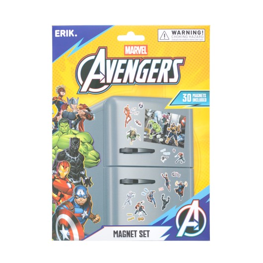 SET DI CALAMITE FUSTELLATE MARVEL GLI AVENGERS