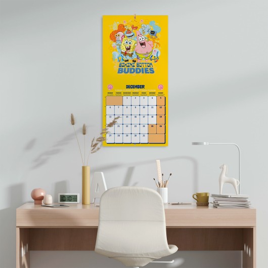 CALENDARIO 2027 30X30 SPONGEBOB