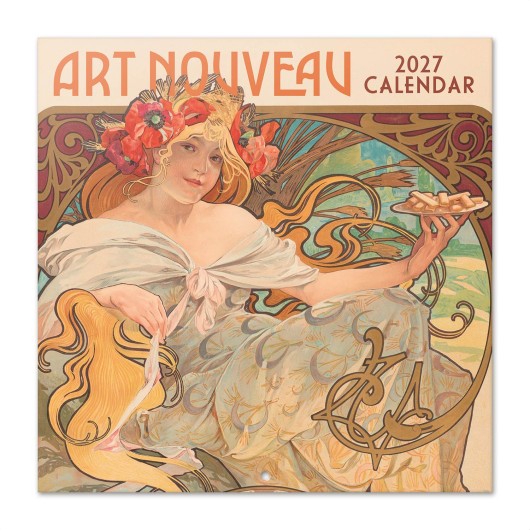 CALENDARIO 2027 30X30 ART NOUVEAU