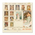 CALENDARIO 2027 30X30 ART NOUVEAU