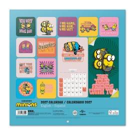 CALENDAR 2027 30X30 MINIONS USA 2