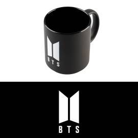 TAZZA BIANCA BTS LOGO