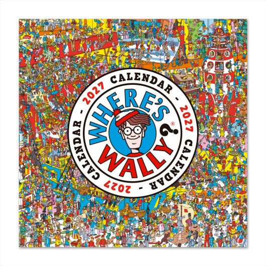 CALENDARIO 2027 30X30 DOVE È WALLY?
