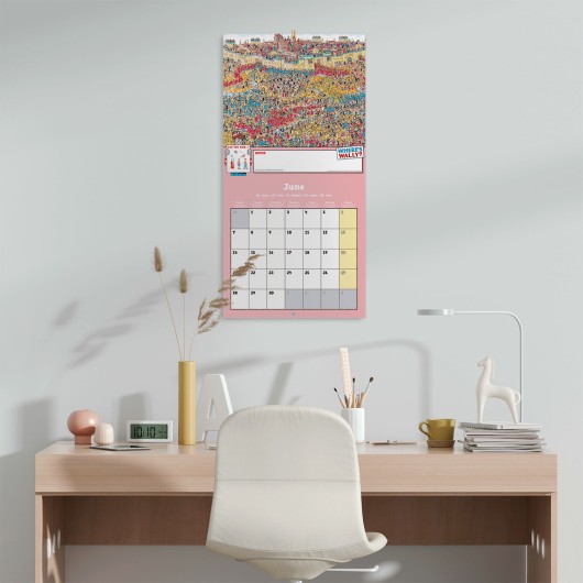 CALENDARIO 2027 30X30 DOVE È WALLY?